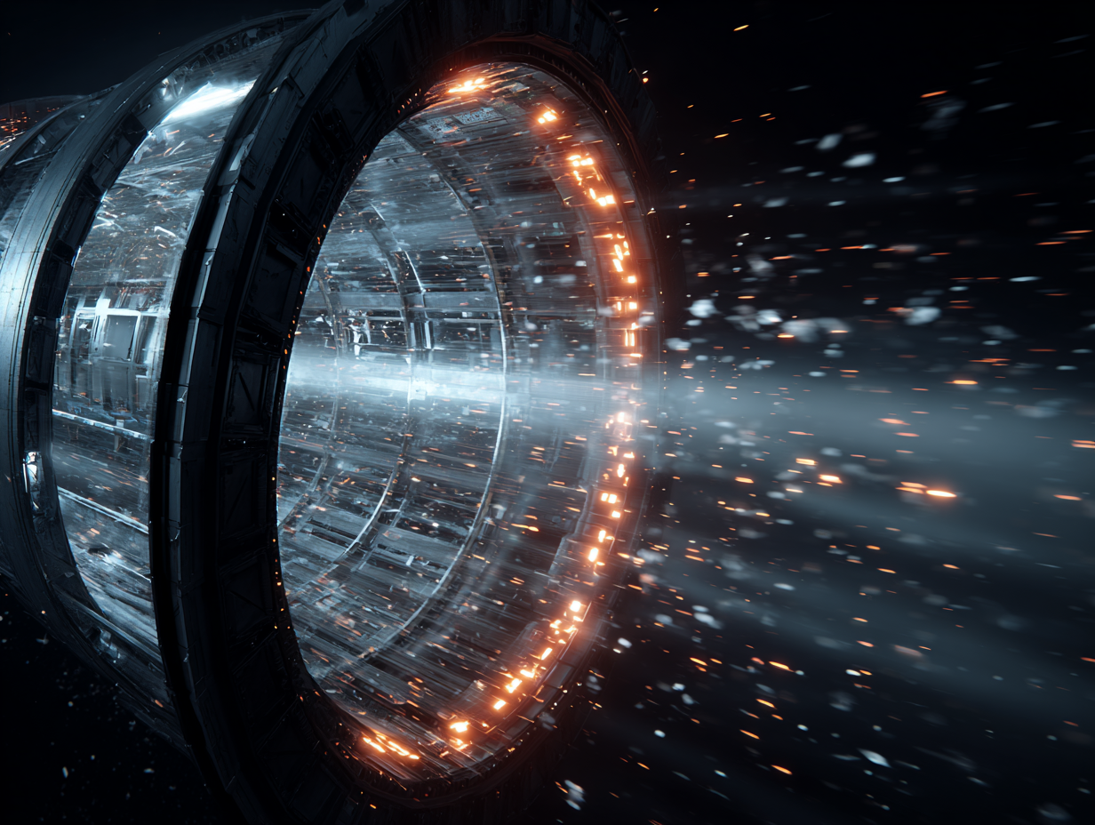 Space industry concept
